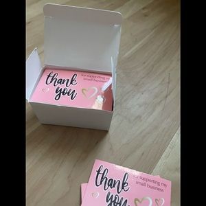 Thank you cards for small buissness